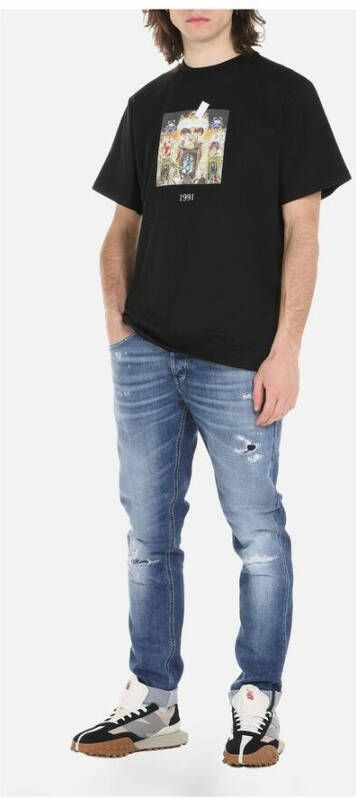 Throwback T-shirts Zwart Heren