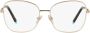 Tiffany Gouden Brillenmontuur Yellow Unisex - Thumbnail 2