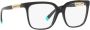 Tiffany Zwarte Brillenmonturen Black Unisex - Thumbnail 2