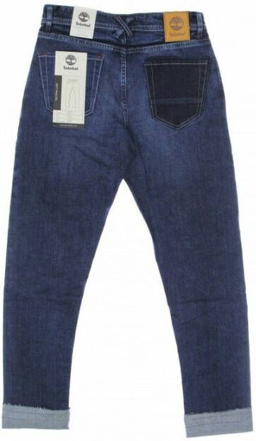 Timberland Jeans gewassen taps toelopend Blauw Heren