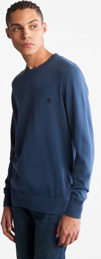 Timberland Ronde hals gekweek Blauw Heren