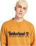 Timberland Gele Logo Sweatshirt Opgericht 1973 Yellow Heren - Thumbnail 2