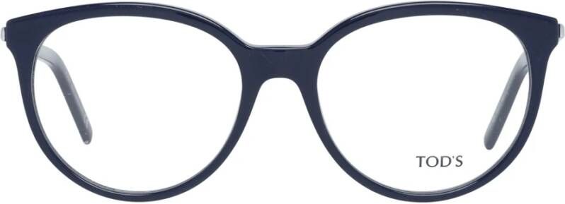 TOD'S Blauwe Ronde Optische Brillen voor Vrouwen Blue Dames