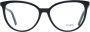 TOD'S Zwarte plastic optische monturen voor vrouwen Black Dames - Thumbnail 2