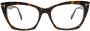 Tom Ford Bruine Optische Monturen Stijlvolle Damesaccessoires Brown Dames - Thumbnail 5