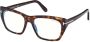 Tom Ford Bruine Ss23 Optische Brillen Brown - Thumbnail 4