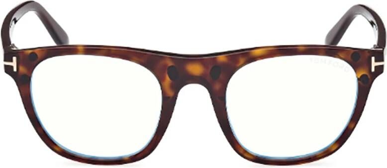 Tom Ford Bruine Ss23 Damesmodebrillen Bruin Dames