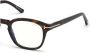 Tom Ford Bruin Havana Optisch Montuur veelzijdig en stijlvol Brown Heren - Thumbnail 2