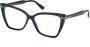 Tom Ford Stijlvolle Optische Bril Ft5844-B Black Dames - Thumbnail 4
