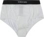 Tom Ford Wit ondergoed met geribbelde tailleband White Dames - Thumbnail 2