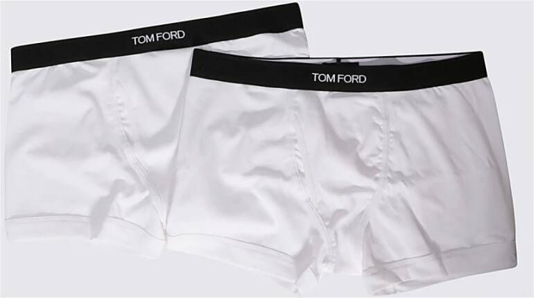 Tom Ford Luxe Witte Onderkleding voor Heren Wit Heren