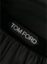 Tom Ford Zijden Klassieke Boxer met Fluweel Tailleband Zwart Heren - Thumbnail 2