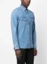 Tom Ford Upgrade je casual garderobe met Denim Shirt Blauw Heren - Thumbnail 2