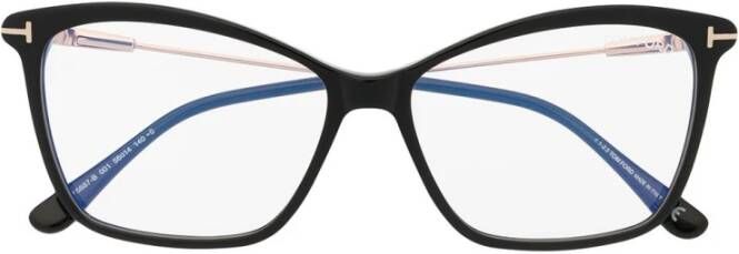 Tom Ford Ft5687B 001 Optical Frame Zwart Dames