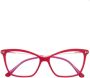 Tom Ford Paarse Optisch Frame Stijlvol en veelzijdig Red Dames - Thumbnail 2