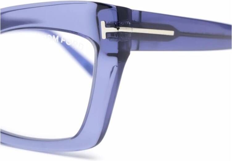 Tom Ford Ft5766B 078 Optical Frame Paars Dames