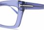 Tom Ford Paarse Optische Bril Stijlvol en veelzijdig Purple Dames - Thumbnail 2