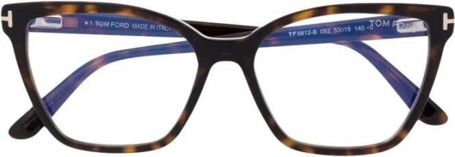Tom Ford Ft5812B 052 Optical Frame Bruin Dames