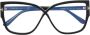Tom Ford Eyewear frames FT 5828-B Blue Block Black Unisex - Thumbnail 2