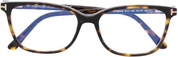 Tom Ford Ft5842B 052 Optisch frame Bruin Dames