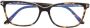 Tom Ford Rechthoekige Havana Acetaatmonturen Black Dames - Thumbnail 2