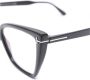 Tom Ford Stijlvolle Optische Bril Ft5844-B Black Dames - Thumbnail 2