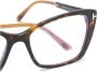 Tom Ford Stijlvolle Ft5893-B Zonnebril Brown Unisex - Thumbnail 2