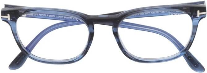 Tom Ford Blauwe Optische Frame voor Dagelijks Gebruik Blue Heren