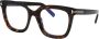 Tom Ford Stijlvolle Optische Bril Ft5880-B Brown Dames - Thumbnail 3
