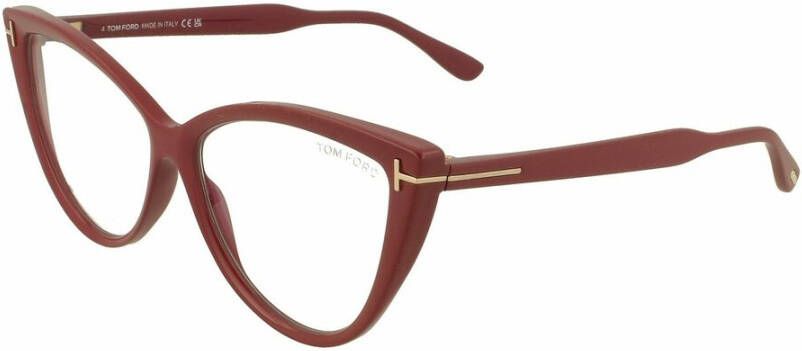 Tom Ford Schoudertas met Vista Model Ft5843-B Bruin Dames