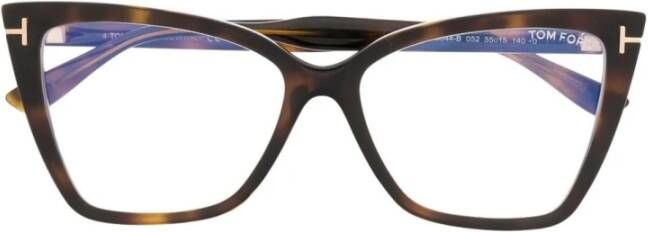 Tom Ford Glasses Bruin Dames