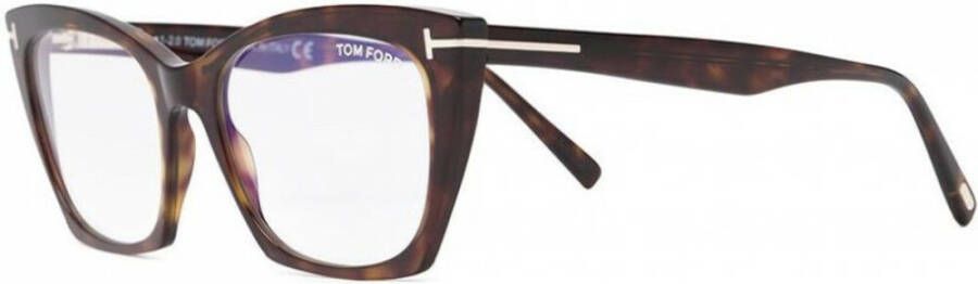 Tom Ford Schaarse Ft5709B 052 Bruin Dames