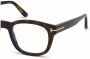 Tom Ford Gouden Metalen en Acetaat Bril Zwart Dames - Thumbnail 2