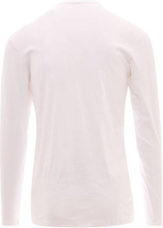 Tom Ford Stijlvolle Longsleeve Top Wit Heren