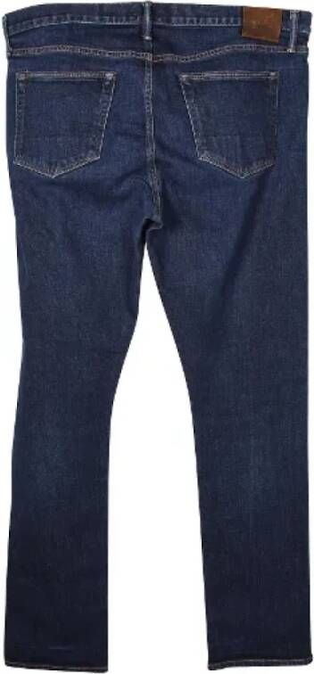 Tom Ford Pre-owned Cotton jeans Blauw Dames