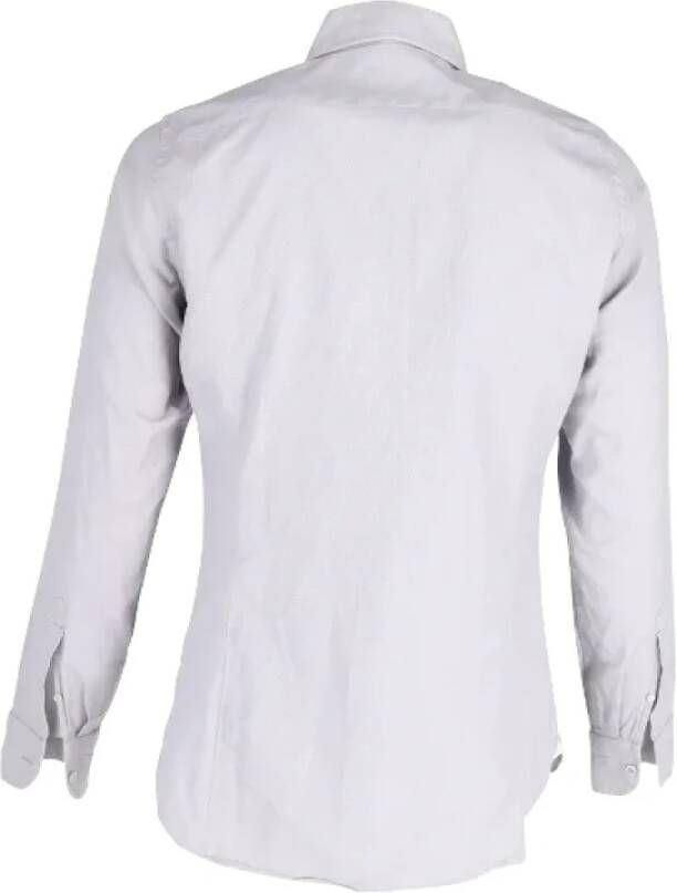Tom Ford Pre-owned Cotton tops Grijs Dames