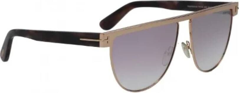 Tom Ford Pre-owned Fabric sunglasses Beige Dames