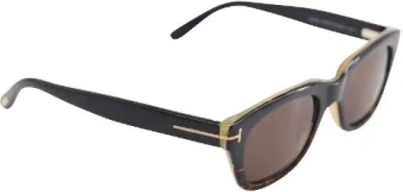 Tom Ford Pre-owned Acetate sunglasses Bruin Heren