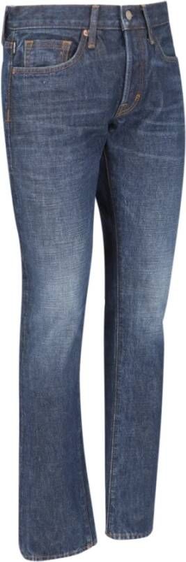 Tom Ford Slim-fit Jeans Klassieke Denimstijl Blauw Heren