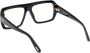 Tom Ford Zwarte Optische Frame Stijlvol en veelzijdig Black Heren - Thumbnail 2