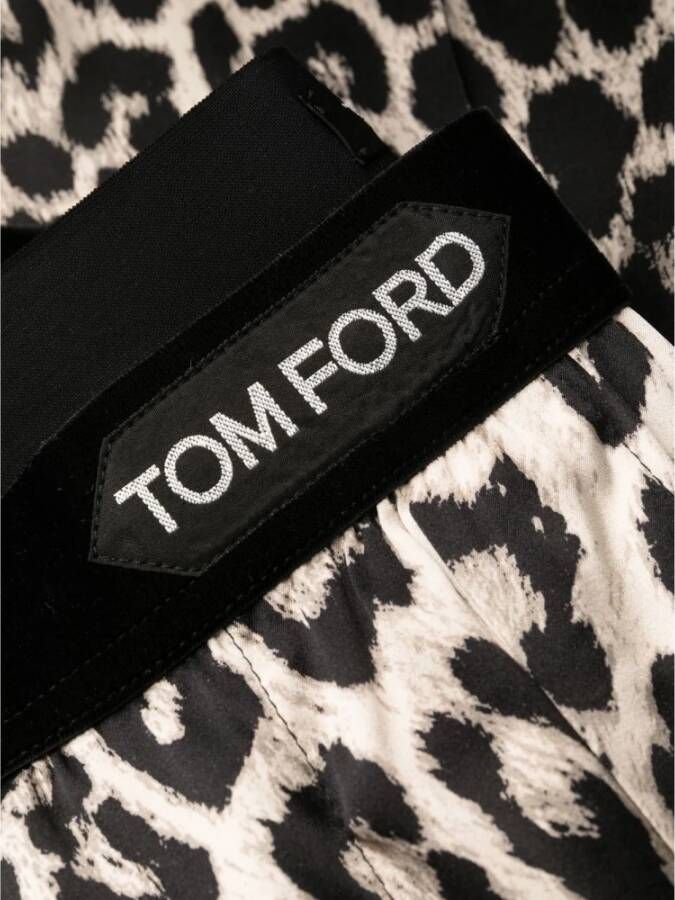 Tom Ford Straight Trousers Zwart Dames