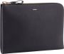Tom Ford Zwarte Leren Clutch voor Heren Aw23 Zwart Heren - Thumbnail 2