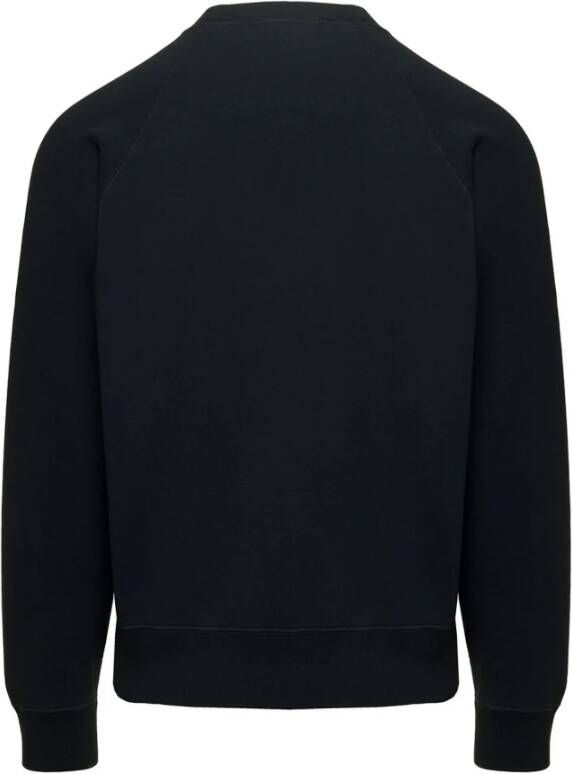 Tom Ford Zwarte Crewneck Sweatshirt voor Heren Zwart Heren