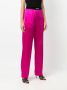 Tom Ford Fuchsia Zijden Straight-Leg Broek Pink Dames - Thumbnail 2