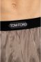 Tom Ford Zijden boxershorts met logo Brown Heren - Thumbnail 3