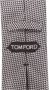 Tom Ford Zijden stropdas met micro-patroon Gray Heren - Thumbnail 2