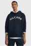 Tommy Hilfiger Archive Fit Hoodie Donkerblauw Mw0Mw31070 DW5 Blauw Heren - Thumbnail 6