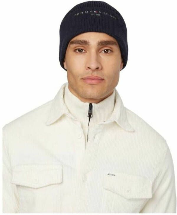 Tommy Hilfiger Beanies Blauw Heren