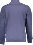 Tommy Hilfiger Blauwe Biologisch Katoenen Zip Sweatshirt Blauw Heren - Thumbnail 4