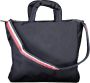 Tommy Hilfiger Blauwe Polyester Handtas met Contrasterende Details Blauw Dames - Thumbnail 7